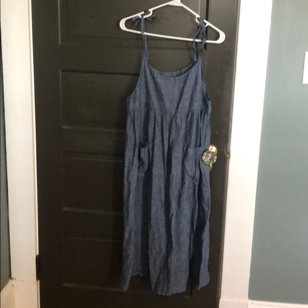 Linenbee midi dress